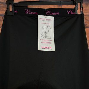 Canari womens gel padded biker shorts